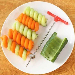 Vegetable Spiral Knife Carving Stainless Steel